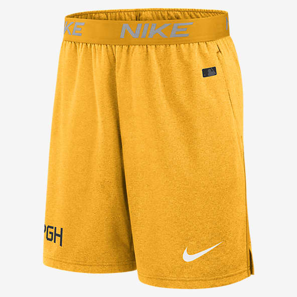 Mens Yellow Shorts. Nike